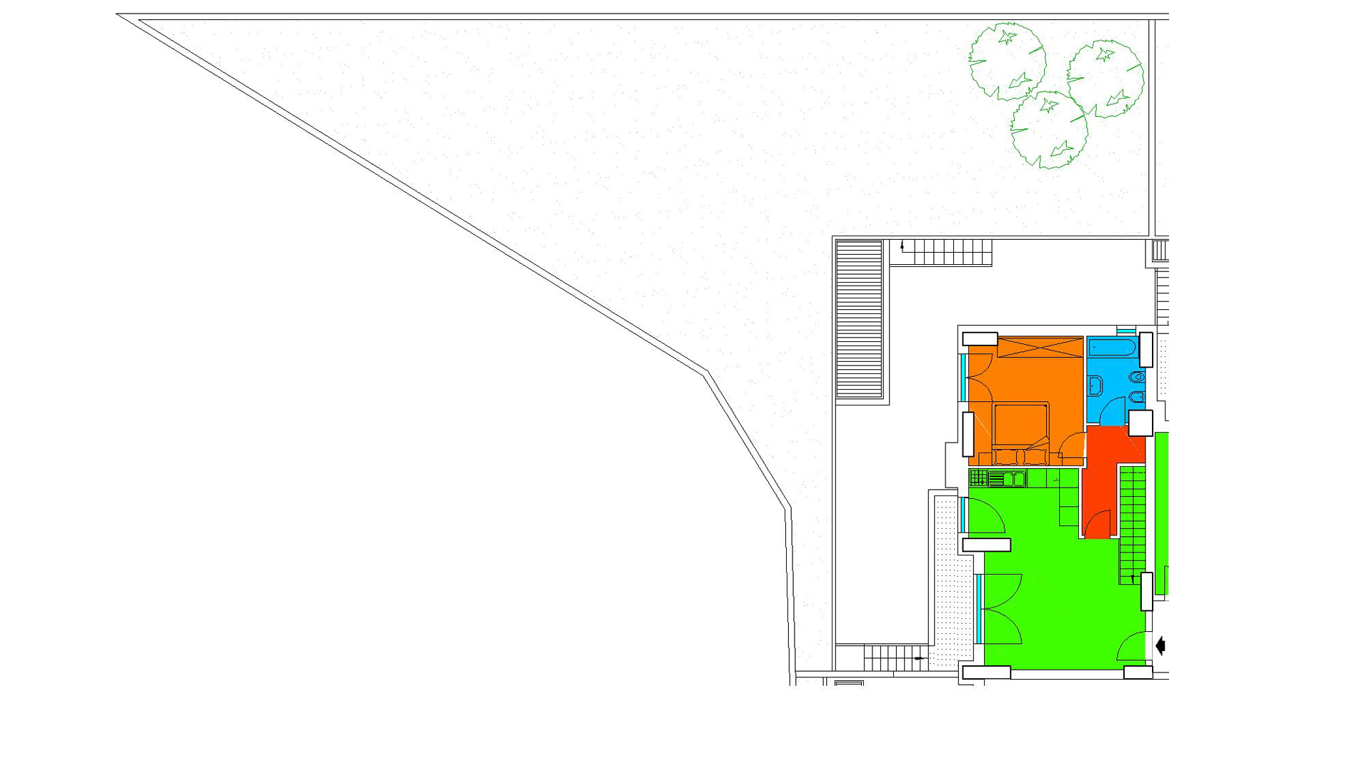 Piano TERRA - Via Mazzini,- Milano,2 Stanze ,1 Bagno ,Appartamento,1176