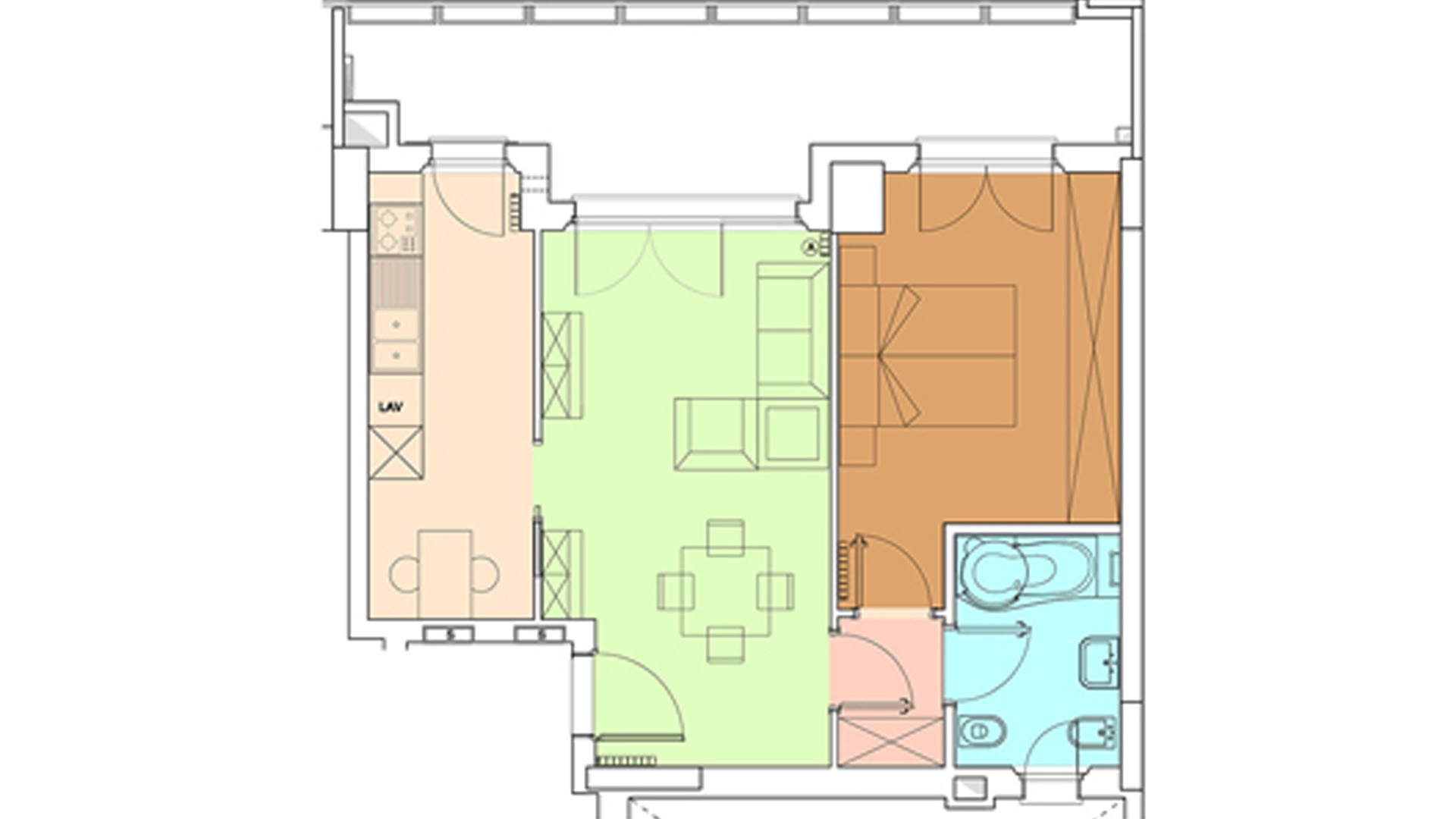 Piano 8 - Via Martiri Delle Foibe,- Milano,2 Stanze ,1 Bagno ,Appartamento,1020