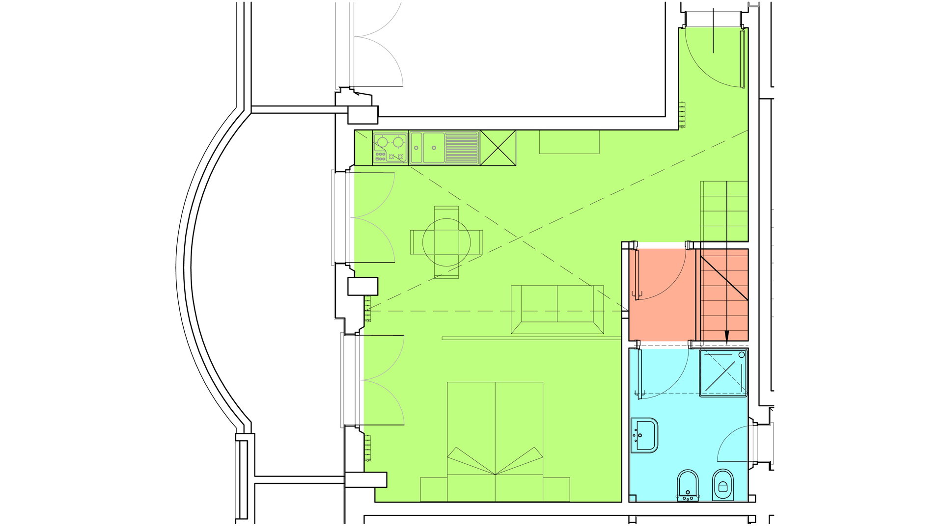 Piano 9/10 - Via Martiri Delle Foibe,- Milano,1 Stanza ,1 Bagno ,Appartamento,1362