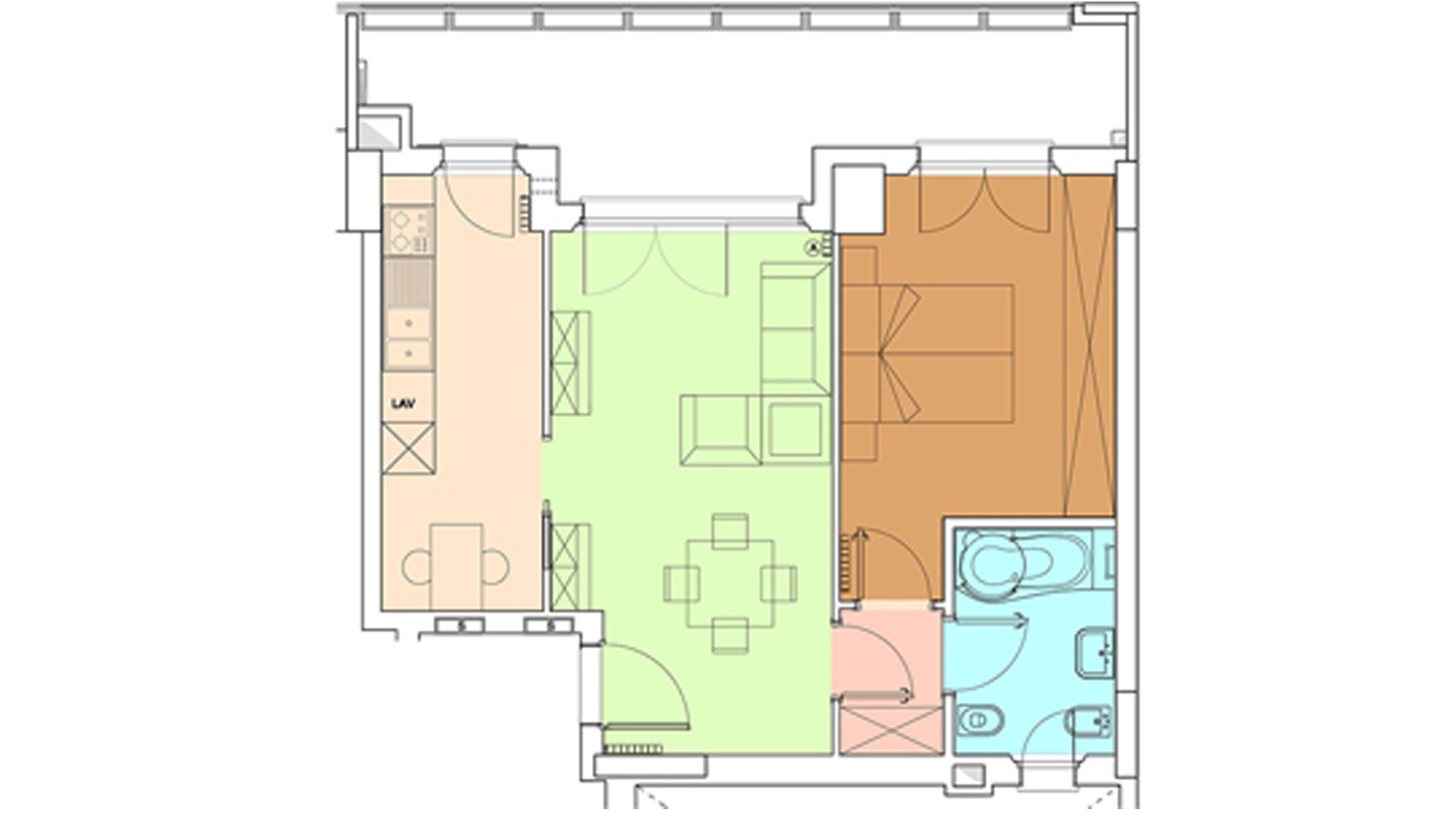 Piano 6 - Via Martiri Delle Foibe,- Milano,2 Stanze ,1 Bagno ,Appartamento,1384