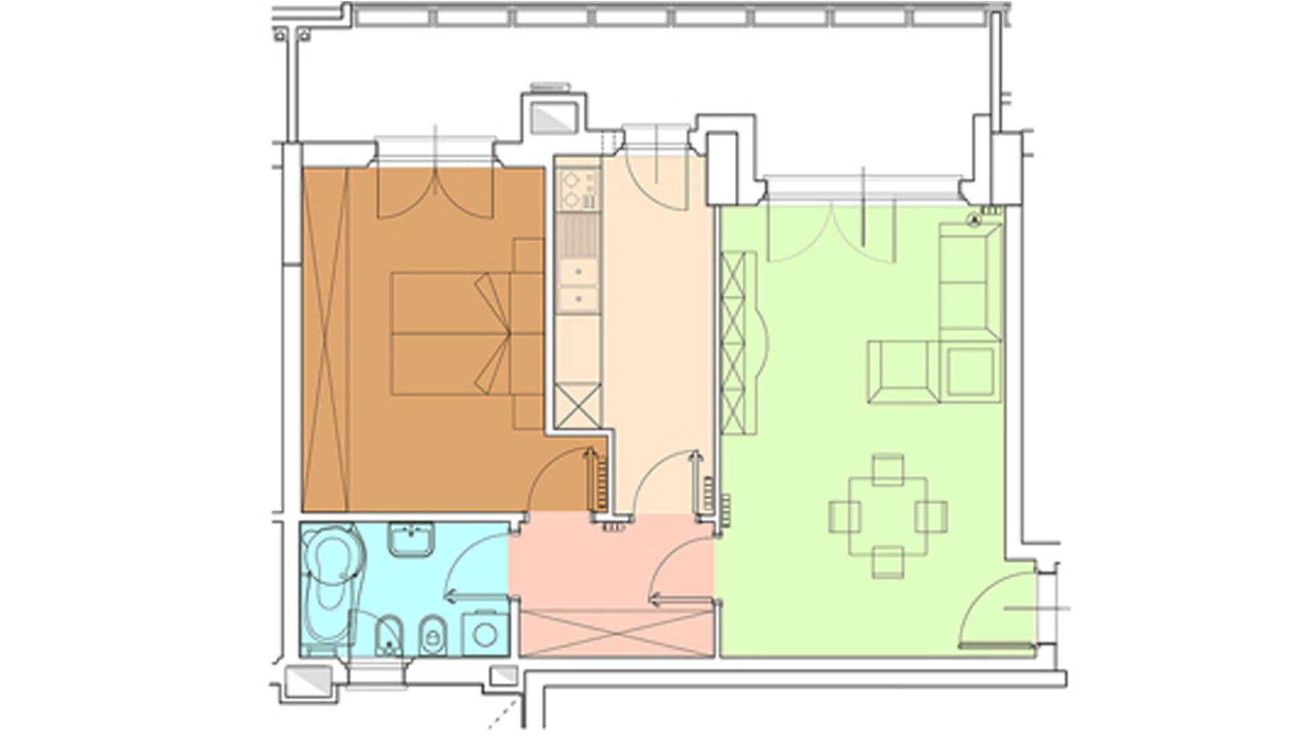 Piano 7 - Via Martiri Delle Foibe,- Milano,2 Stanze ,1 Bagno ,Appartamento,1386