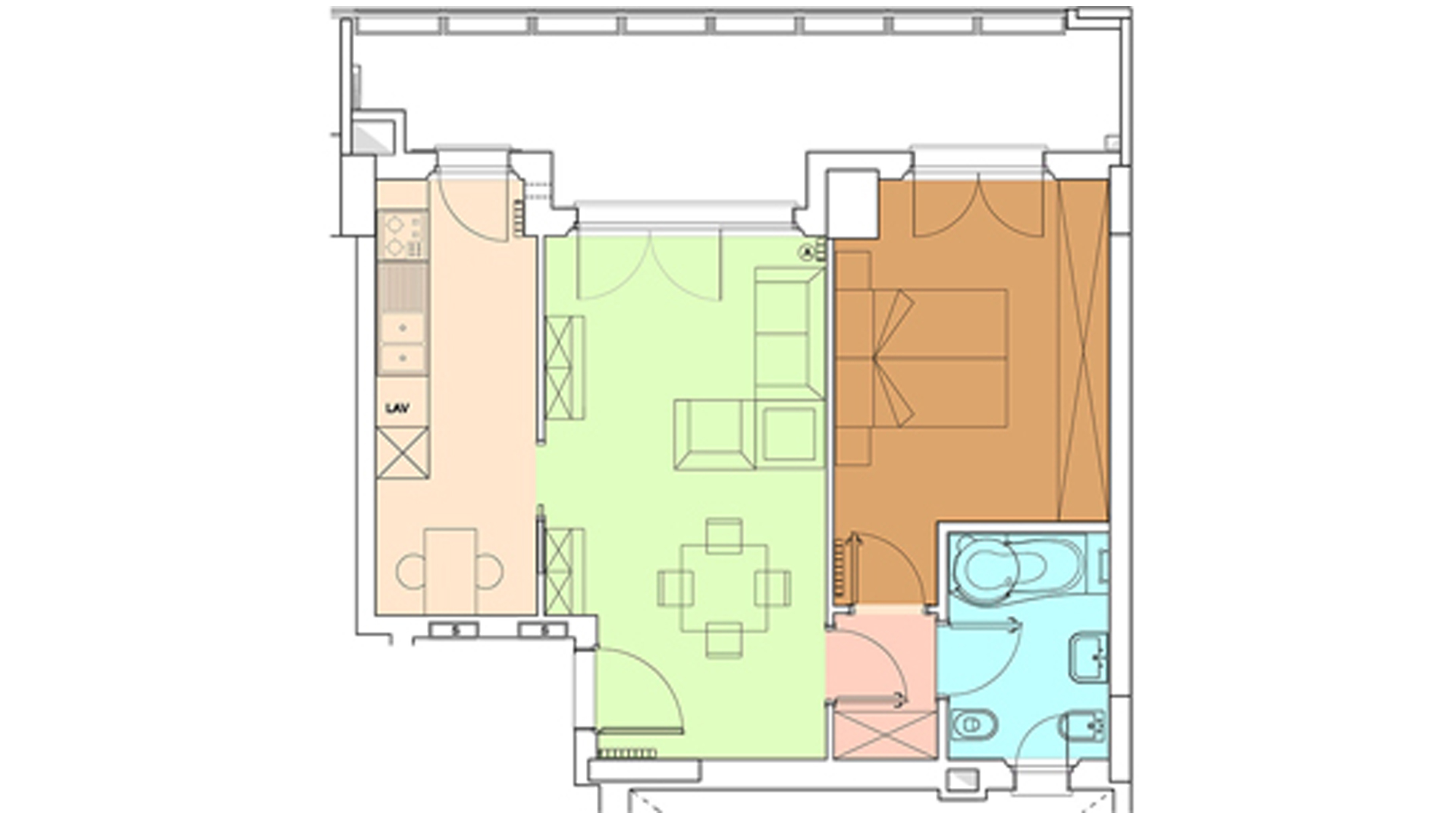 Piano 4 - Via Martiri Delle Foibe,- Milano,2 Stanze ,1 Bagno ,Appartamento,1406