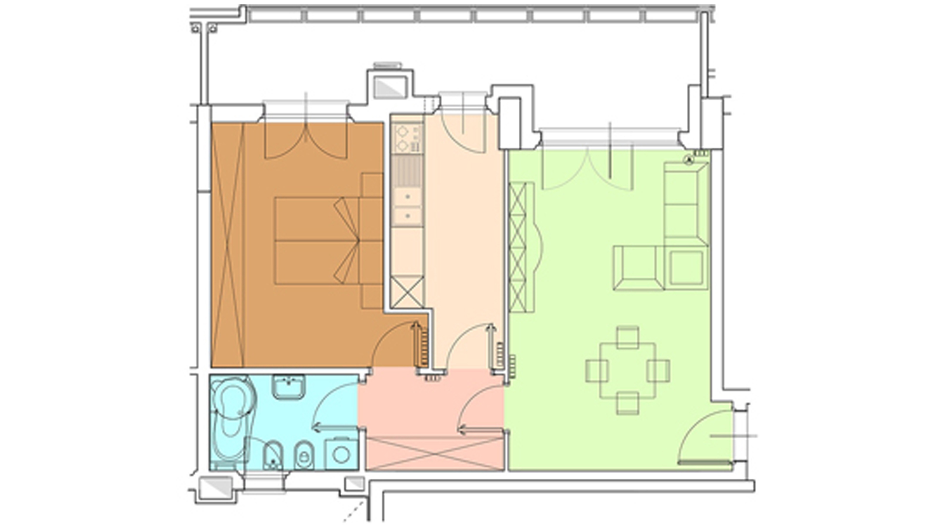 Piano 5 - Via Martiri Delle Foibe,- Milano,2 Stanze ,1 Bagno ,Appartamento,1410