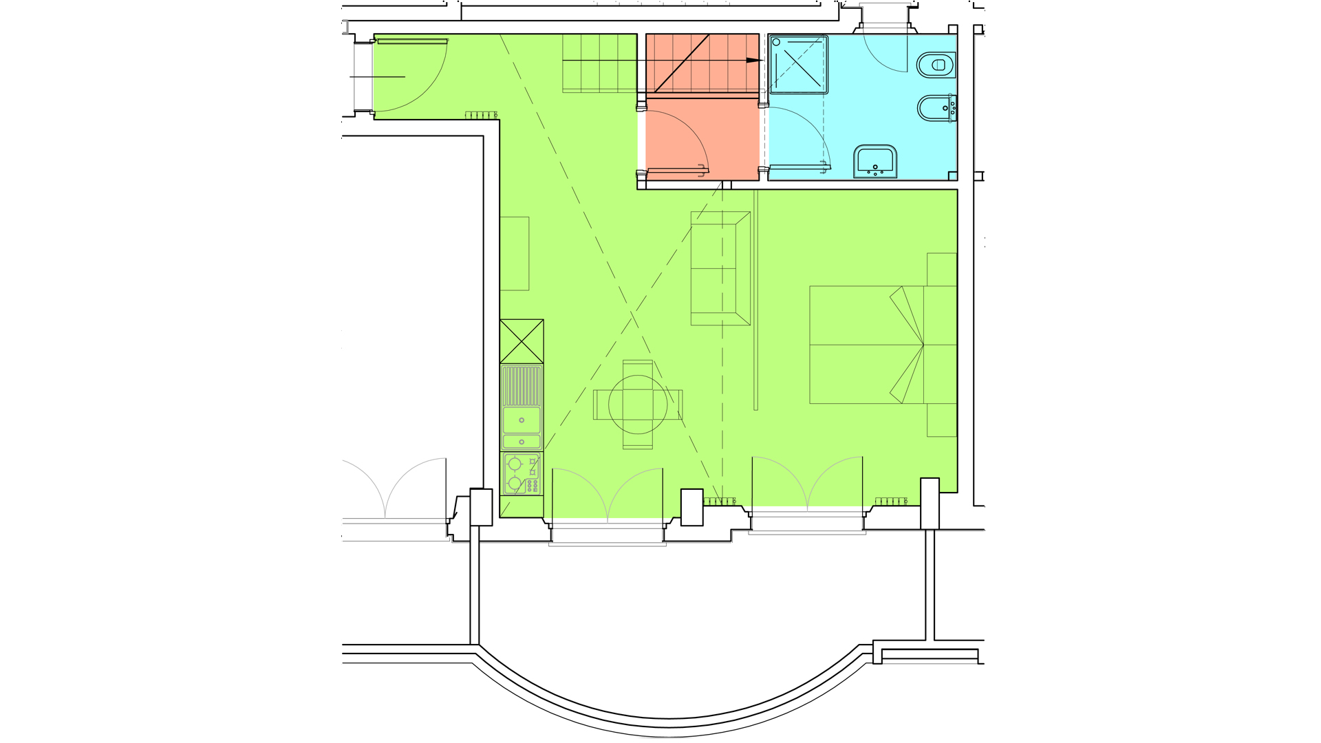 Piano 9/10 - Via Martiri Delle Foibe,- Milano,1 Stanza ,1 Bagno ,Appartamento,1454