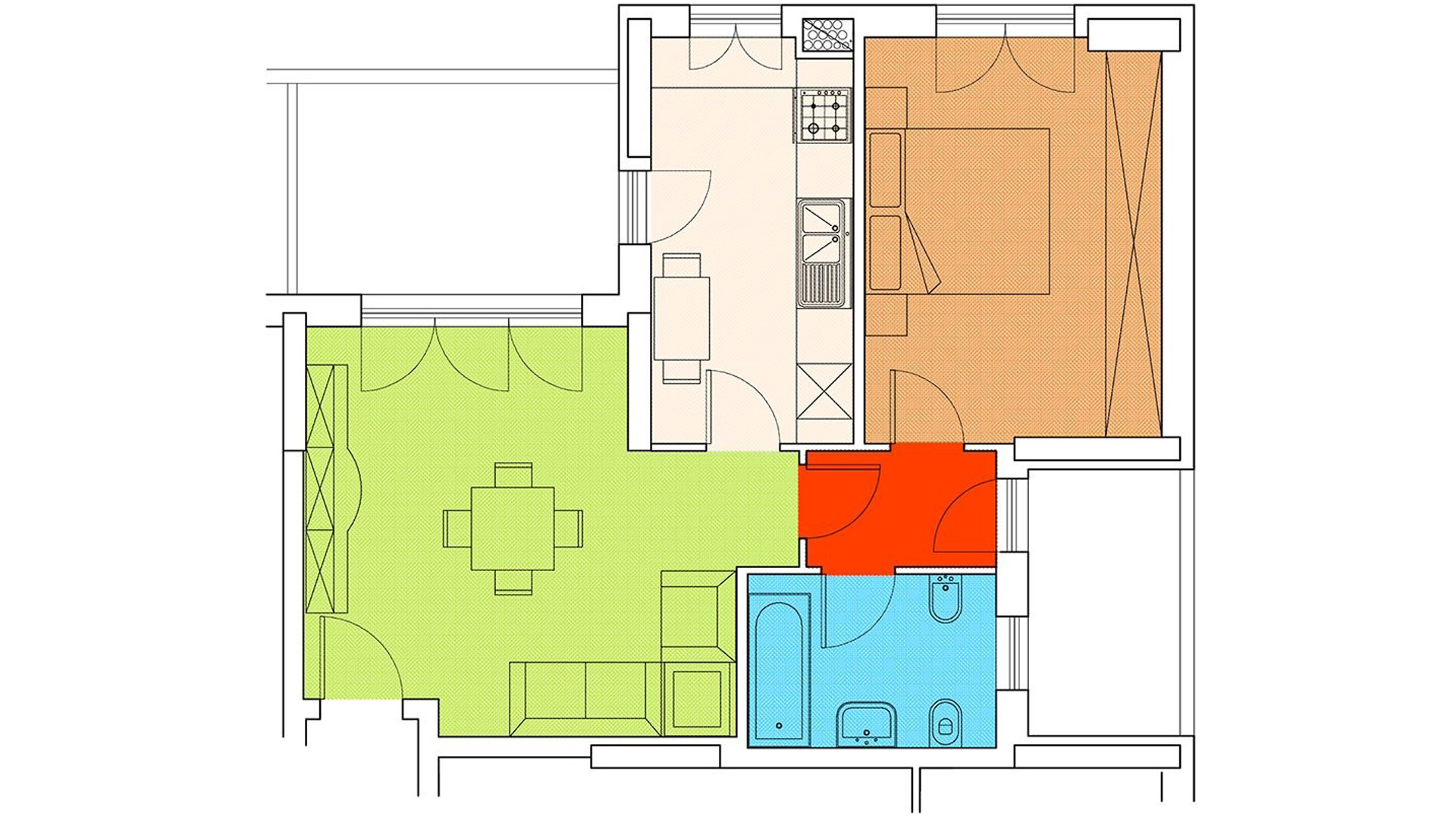 Piano 4 - Via Mazzini,- Milano,2 Stanze ,1 Bagno ,Appartamento,1461