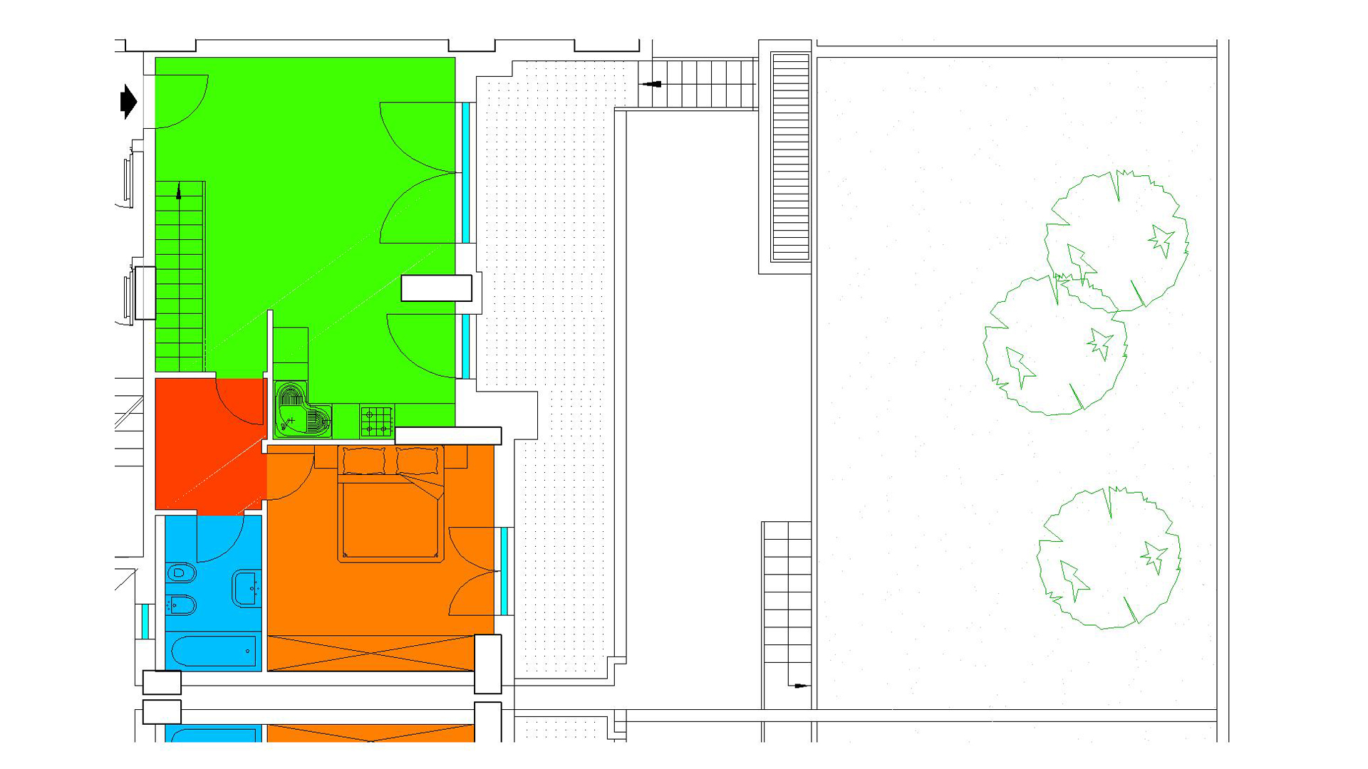 Piano TERRA - Via Mazzini,- Milano,Appartamento,1486