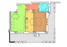 Piano 4 - Via N. Prampolini,15 - Roma,2 Stanze ,1 Bagno ,Appartamento,1543