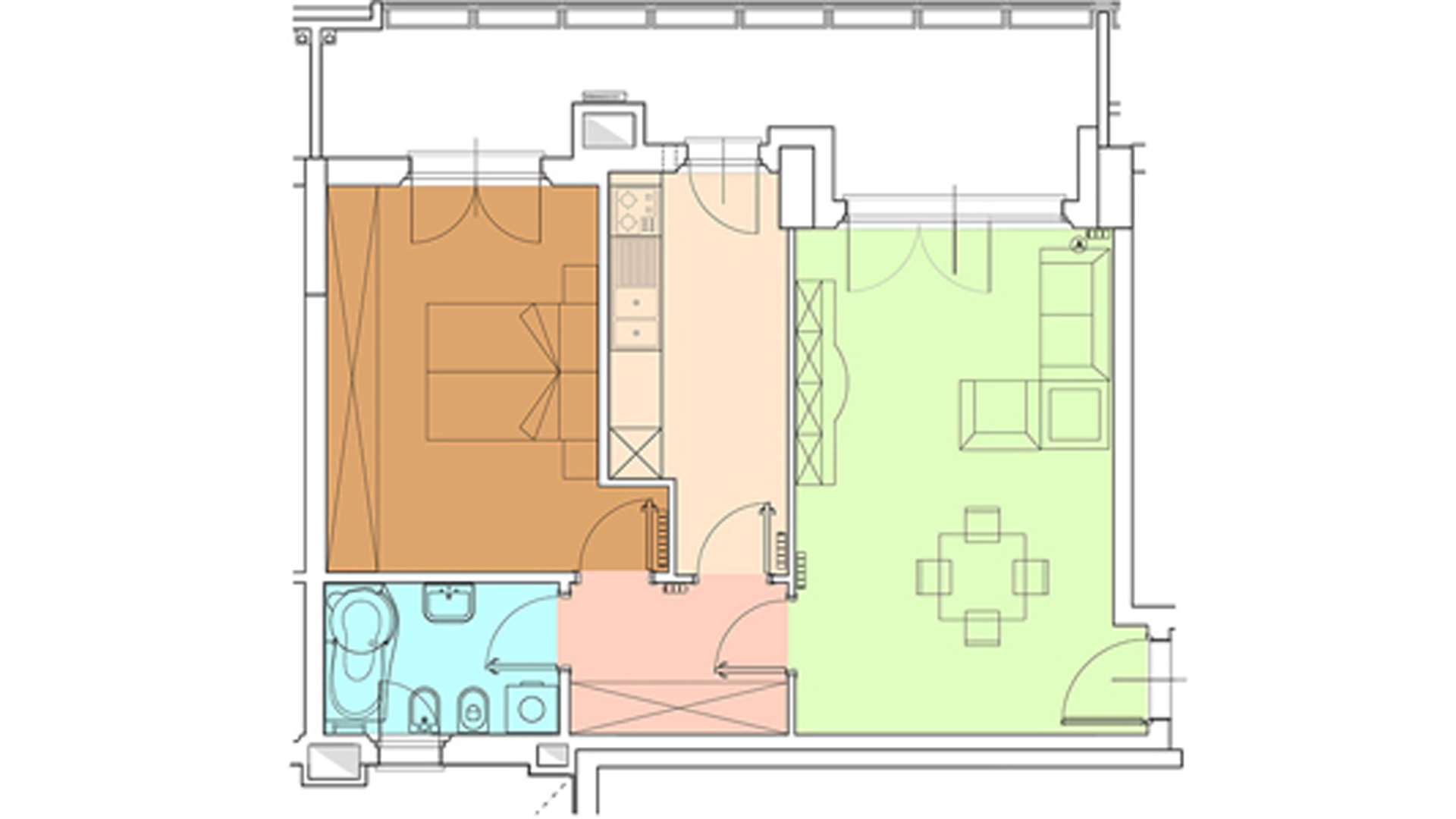 Piano 7 - Via Martiri Delle Foibe,- Milano,2 Stanze ,1 Bagno ,Appartamento,1006